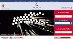 Desktop Screenshot of cochran.co.uk
