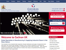 Tablet Screenshot of cochran.co.uk